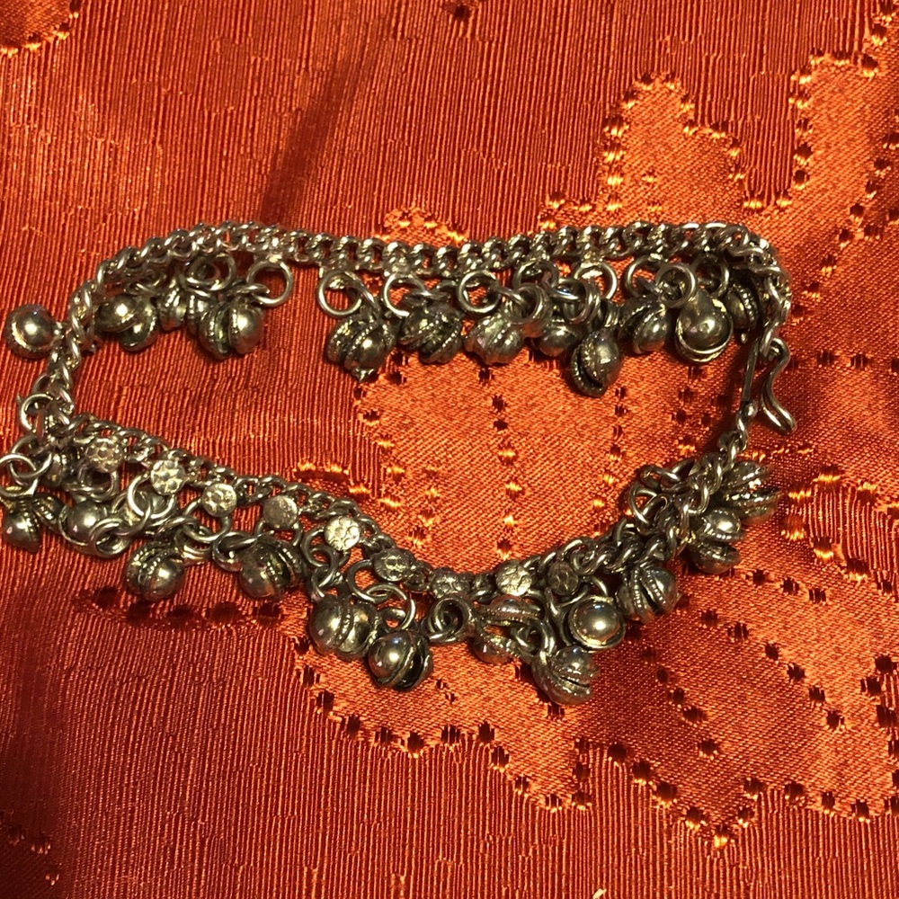 Charming Silver Beaded Bracelet